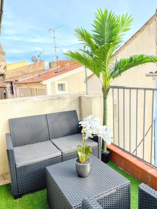 Studio Cosy - 2 Pers - Beziers - Centre - Terrasse - Clim المظهر الخارجي الصورة
