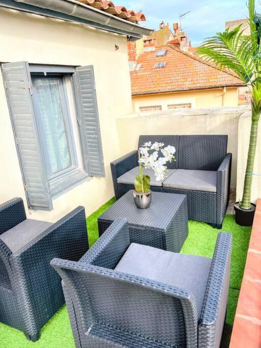 Studio Cosy - 2 Pers - Beziers - Centre - Terrasse - Clim المظهر الخارجي الصورة